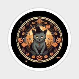 American Shorthair Cat Halloween, Cat Lover Magnet